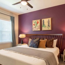 bedroom with spacious areas